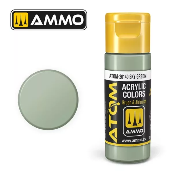 ATOM ACRYLIC COLOR SKY GREEN