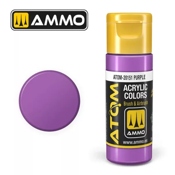 ATOM ACRYLIC COLOR PURPLE