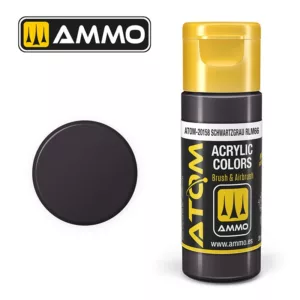 ATOM ACRYLIC COLOR SCHWARTZGRAU RLM66