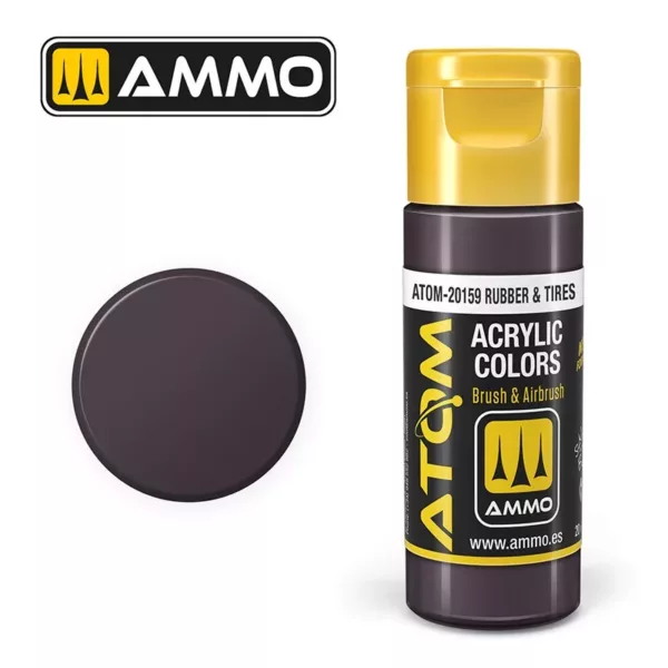 ATOM ACRYLIC COLOR RUBBER & TIRES
