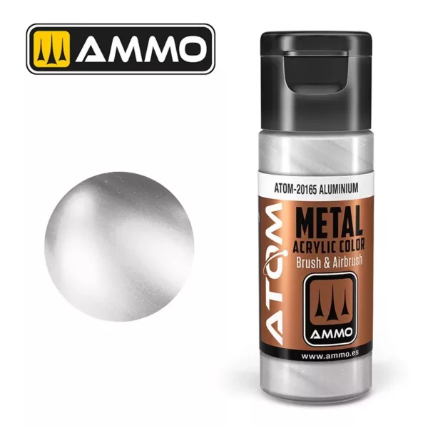 ATOM ACRYLIC METALLIC ALUMINIUM