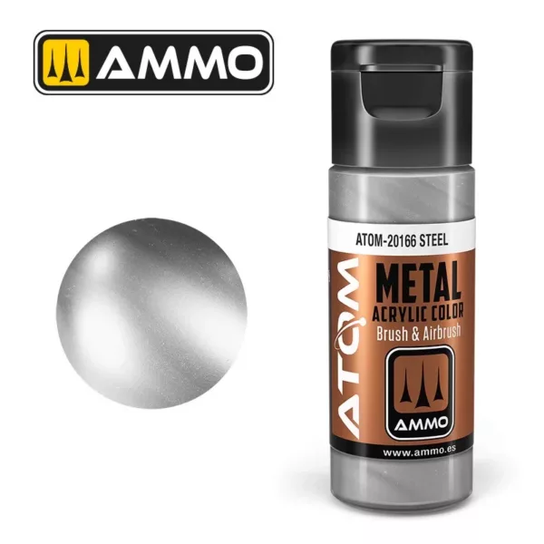 ATOM ACRYLIC METALLIC STEEL