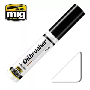 OILBRUSHER WHITE JAR 10 ML