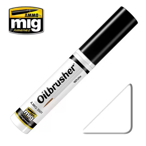 OILBRUSHER WHITE JAR 10 ML