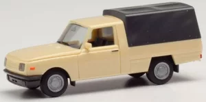 4013150420921_A Wartburg 353 1985 met huif Beige