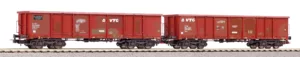 Piko 58279 Set Eaos Gondolas Rubenverkher CH VTG Tp. VI