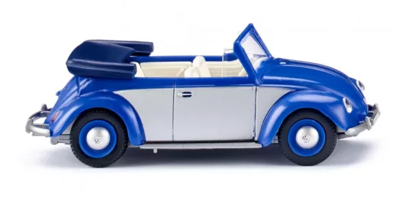 Volkswagen Kever 1200 Cabriolet Blauw/Zilver