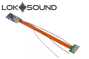LokSound 5 micro DCC/MM/SX/M4, 8-pin NEM652, met luidspreker 11x15mm