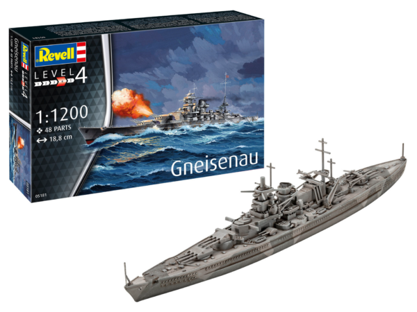 revell-05181 Battleship Gneisenau