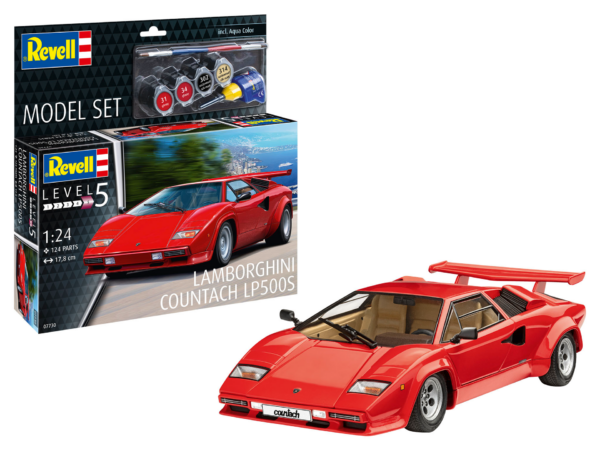 revell-67730 Model Set Lamborghini Countach LP500S