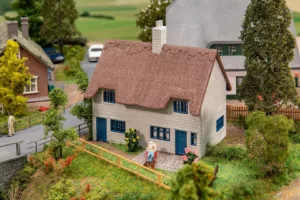 1/87 HUIS MET RIETEN DAK