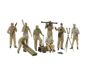 1/35 Fig.-Set DAK Luftwaffe Artillerie