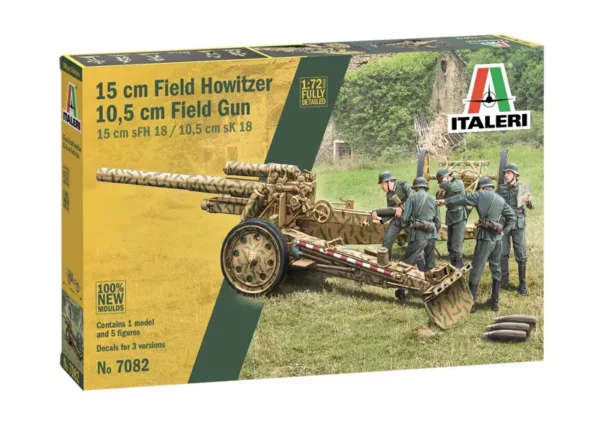 1/72 FIELD HOWITZER 15CM / FIELD GUN 10,5CM