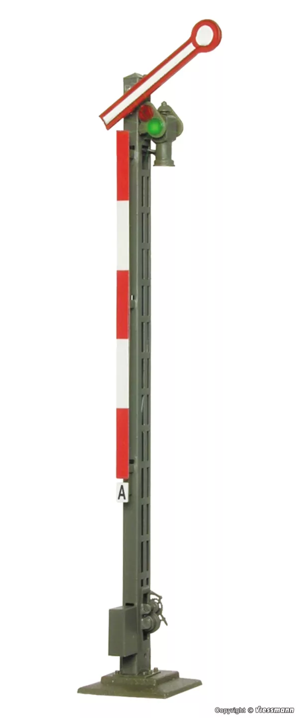 H0 Form-Hauptsignal, Schmalmast, einflügelig