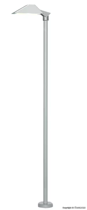H0 Moderne Bahnsteigleuchte, LED weiss