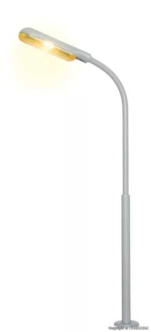 H0 Peitschenleuchte, LED gelb