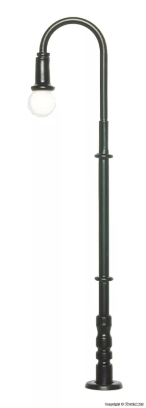 H0 Bogenleuchte, LED warmweiß