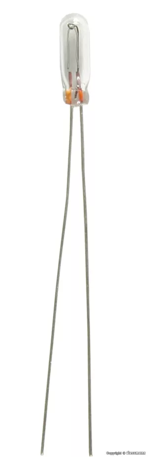 Gluhlampe klar T 1/2,  1,8 mm, 16 V, 30 mA,