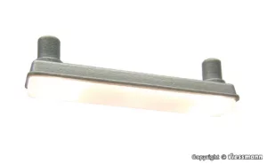 H0 Wannenanbauleuchte, 2 LEDs weiß