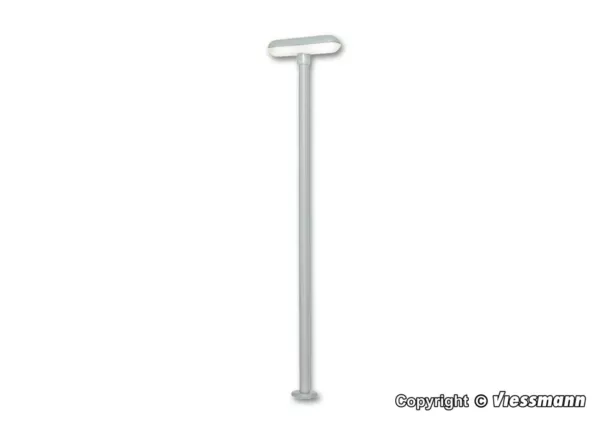 H0 Bahnsteigleuchte, 2 LEDs weiß
