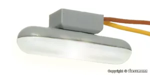 H0 Bahnsteigleuchte hängend, LED weiß