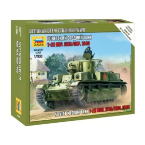 1/100 SOVIET MEDIUM TANK T-28 MOD. 1936/1940 WWII