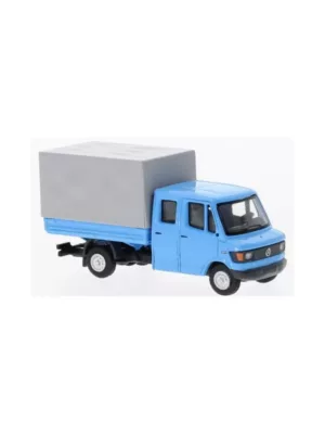 brekina-36951-scala-ho-mercedes-l-307-d-doka-colore-azzurro-anno-1988 Mercedes-Benz L 307 D Doka Blauw
