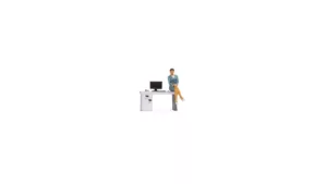 Tiny-Scenes Im Buro