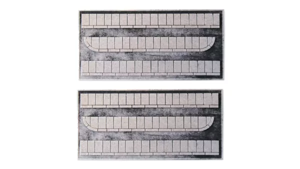 Struktur-Burgersteig Beton-Platten