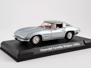 Chevrolet Corvette Stingray 1963 Zilverblauw metallic