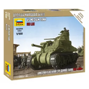 1/100 US MEDIUM TANK M3 LEE WWII