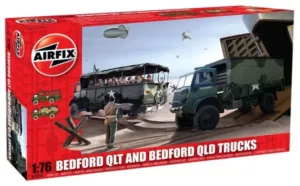 1/76 WWII 3-TON 4X4 GENERAL SERVICE & TROOP TRUCKS