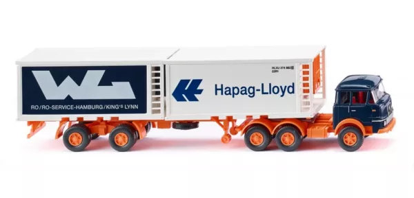 Krupp "Hapag Lloyd / WL" Containerwagen