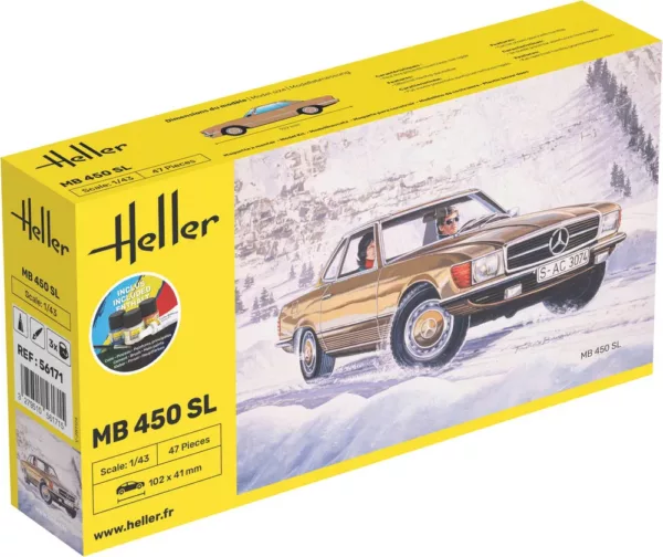 1/43 STARTER KIT Mercedes 450 SL