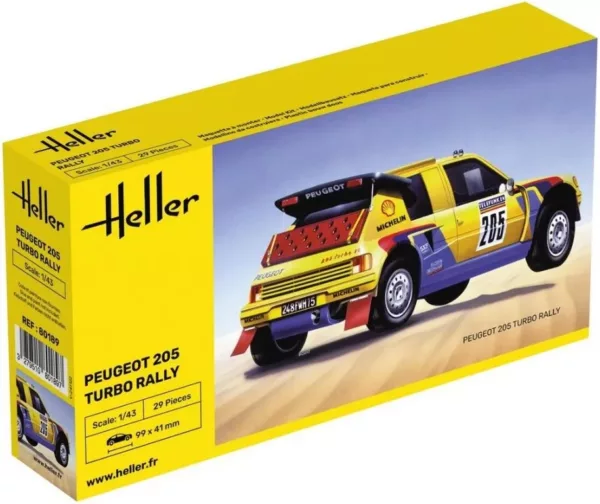 1/43 PEUGEOT 205 TURBO RALLY