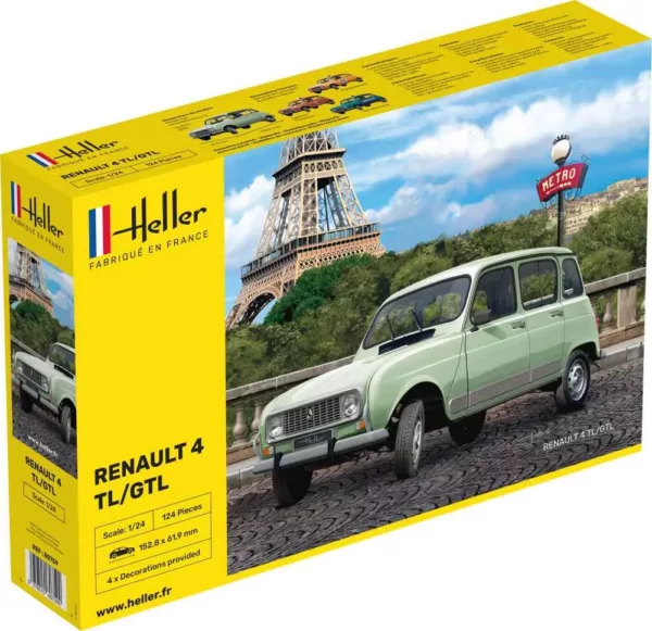 1/24 RENAULT 4 TL/GTL