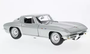 Chevrolet Corvette 1965 Zilver metallic