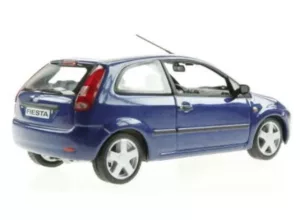 Ford Fiesta 3-deurs 2002 Blauw metallic