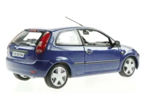 Ford Fiesta 3-deurs 2002 Blauw metallic