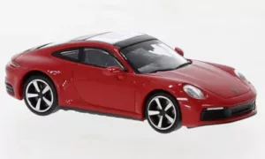 Porsche 911 (992) Carrera 4S 2019 Rood
