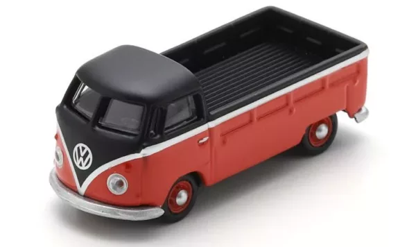 Volkwagen T1 Pickup Rood/zwart