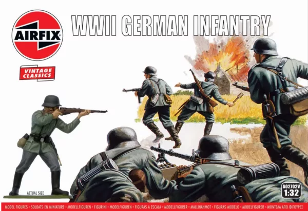 1/32 WIWII GERMAN INFANTRY