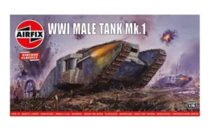 1/76 WWI MALE TANK MK.I