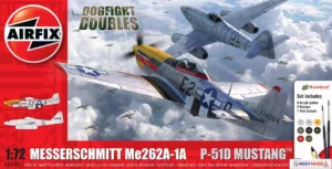 1/72 MESSERSCHMITT ME262 & P-51D MUSTANG  GIFT SET