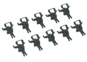 Kortkoppelingen voor genormeerde koppelingsschacht, 10 stuks