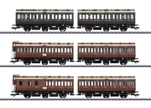 Märklin 42047 Set Coupé-Rijtuigen KPEV Tp. I