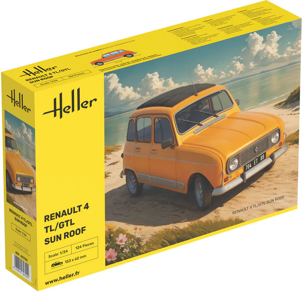 1/24 RENAULT 4 Sunroof