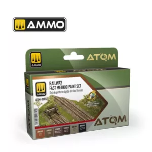 MIG20853 ATOM ACRYLIC Railway fast method paint set