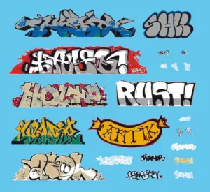 Graffiti, decal