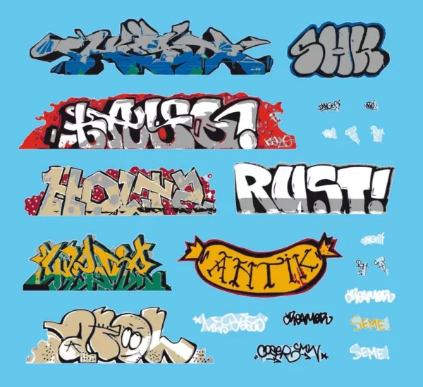 Graffiti, decal